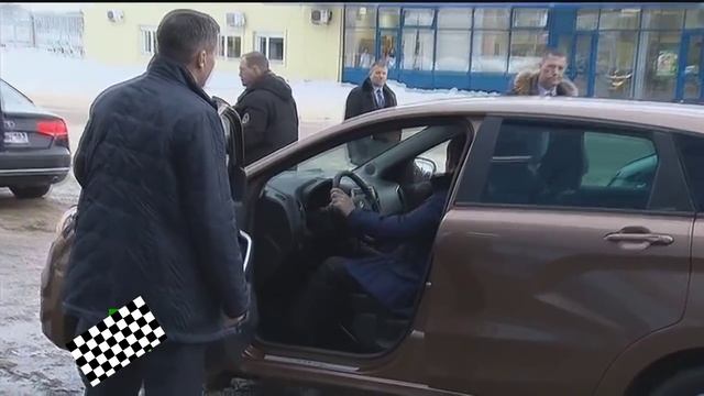 Медведеву стало плохо в LADA X Ray и он ушел! \ Medvedev became ill смотреть онлайн