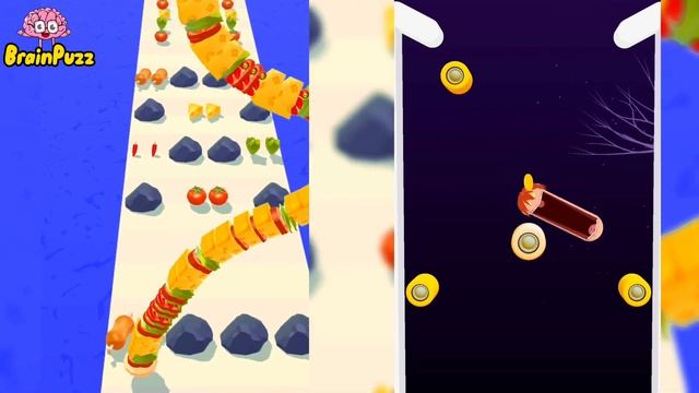 Sandwich Runner ? Hopping Heads - All Level Game Mobile PRO Walkthrough NEW Trailers UPDATE Gamepla смотреть онлайн