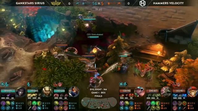 Gankstars Sirius Vs. Hammers Velocity MONTAGE: Vainglory Autumn NA Evil Eight Week 2 FINALS смотреть онлайн