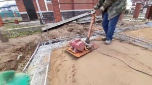 самодельная виброплита?виброплита своими руками▶️ Виброплита своими руками с электродвигателем.