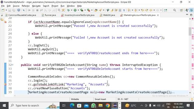 16 August 2023 @FindBy, @FindBys & PageFactory By Rahul Sir смотреть онлайн