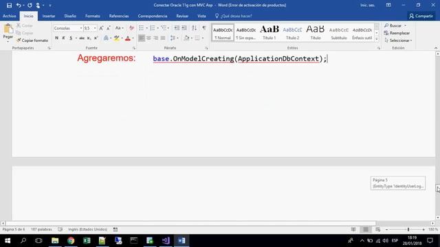 ORA-01918: user dbo does not exist - identityuserlogin string(SOLUCIONADO) смотреть онлайн