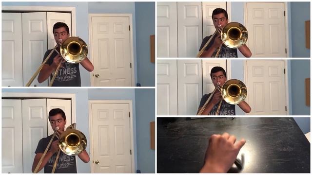 Astronomia (Coffin Dance Meme) | Trombone Quartet смотреть онлайн