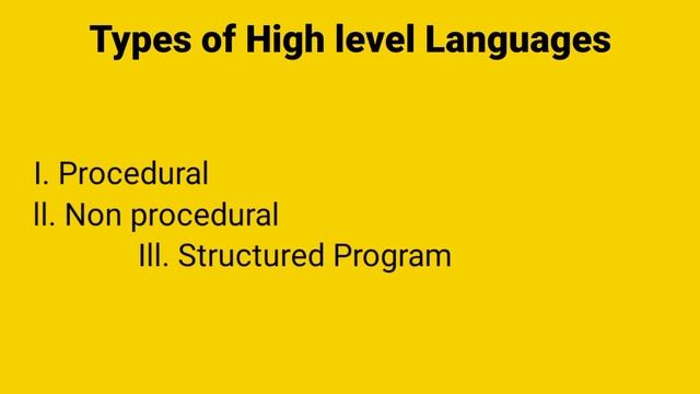 Types of High level programming languages. object Oriented and procedural Urdu Hindi explained смотреть онлайн