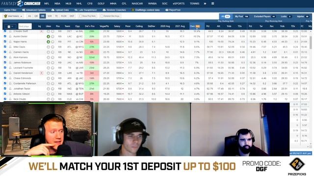 DRAFTKINGS NFL PICKS WEEK 3 | NFL DFS Picks 2021 | FINAL NFL PICKS смотреть онлайн