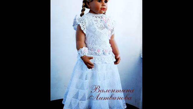 Ажур крючком 4 от Валентины Литвиновой. смотреть онлайн