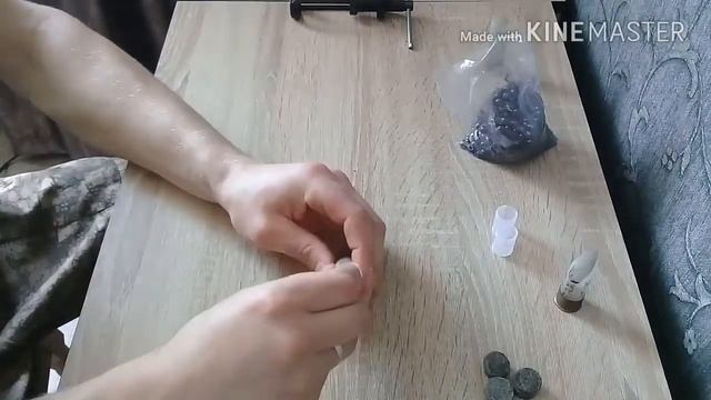 Снаряжение патрона 16к. Картечью 7.5 в контейнере. смотреть онлайн