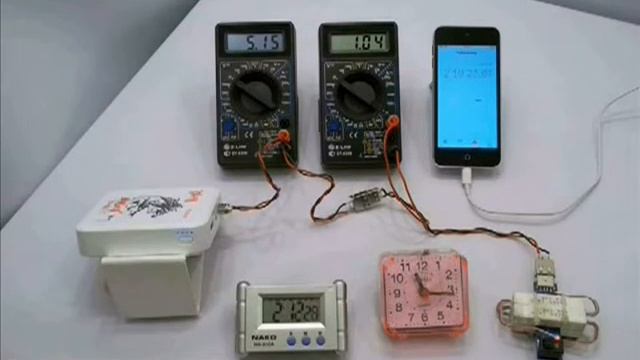 Замер реальной ёмкости повербанка Yoobao YB6024 10000 mAh смотреть онлайн
