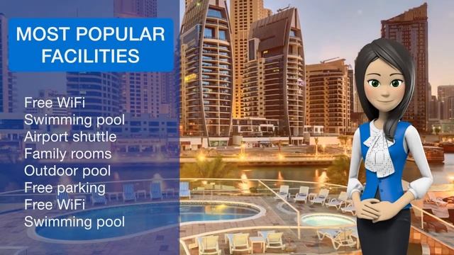 Pearl Marina Hotel Apartment | Review Hotel in Dubai, UAE смотреть онлайн