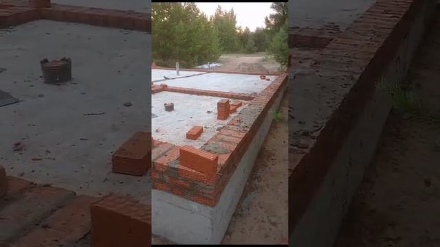 кладка цоколя под баню