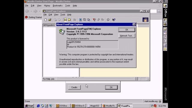 Windows NT 4.0 Enterprise Server Service Pack 5 on Oracle VM Virtualbox смотреть онлайн