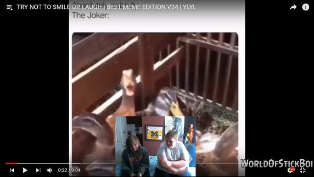 DONT TRY THIS AT HOME! First try not to laugh challenge with thermz and gunner смотреть онлайн