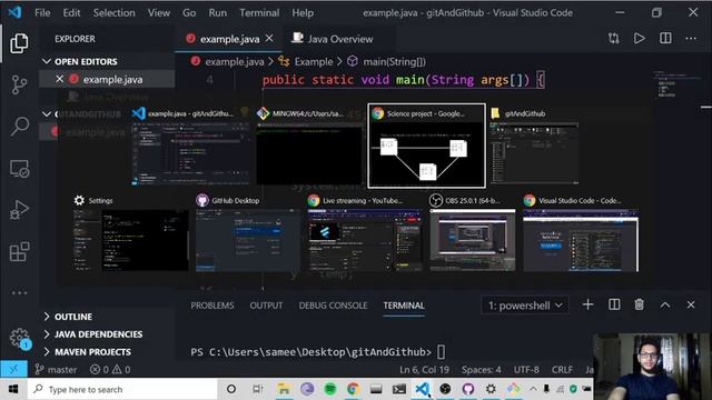 Getting started with Git and GitHub смотреть онлайн