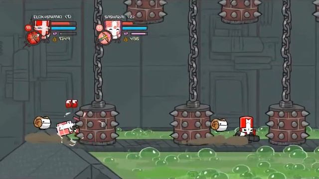 Играем Co-oP Castle Crashers #10 смотреть онлайн