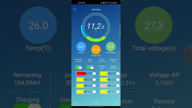 JBD SmartBMS Top-balance, Slow Internal Passive-balancer Issue