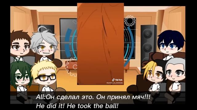 Karasuno react to Hinata Shoyo /Manga spoiler /Реакция Карасуно на Хинату Шоё [rus/eng ] смотреть онлайн