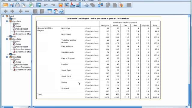 SPSS Tutorial 9 - Observed and Expected Counts in Cross-tabulations смотреть онлайн