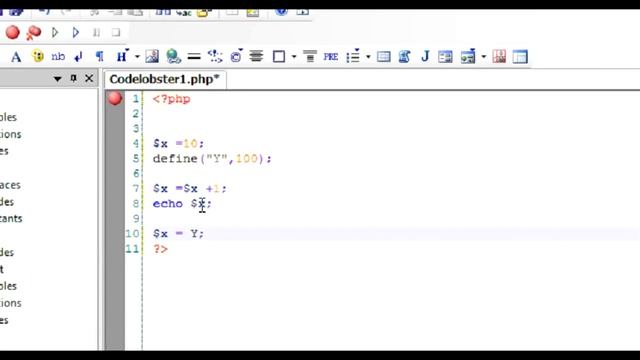 PHP: Constant(define) vs variable смотреть онлайн