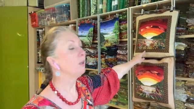 Лоскутный эфир №266 . История лоскутного курса "Заря над озером" смотреть онлайн