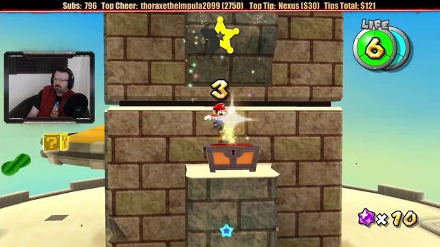 Super Mario Galaxy HD (2020) playthrough pt13 - Bubbles, Manta Race and Secret Sand Star! + BOWSER! смотреть онлайн