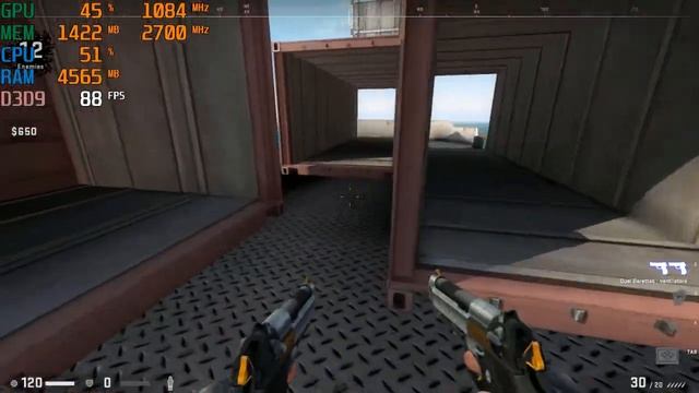 CS:GO using GTX 750 Ti & AMD A8-7600 Low Budget PC смотреть онлайн