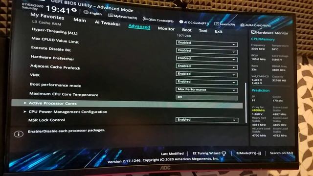 Asus PRIME X299 A II настройка + мини тест смотреть онлайн