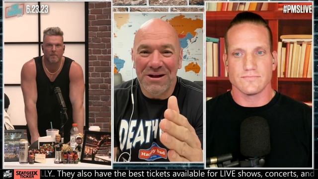 Dana White Says He Is Working To Organize Elon Musk vs Mark Zuckerberg Cage Fight | Pat McAfee Reac смотреть онлайн