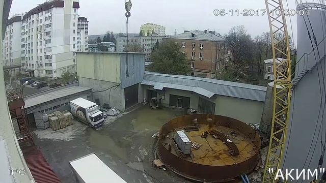 Монтаж резервуара РВС-2500 смотреть онлайн