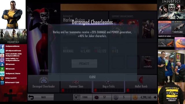 Injustice Gods Among Us iOS - The Killing Joke Joker Level 50 Elite VII смотреть онлайн