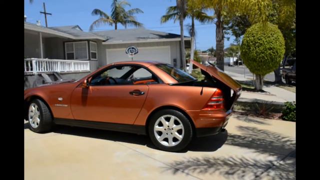 2000 Mercedes Benz SLK 230 DESIGNO Hardtop Convertible; TURBO Automatic