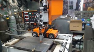 Сварка под флюсом (сварочный трактор)