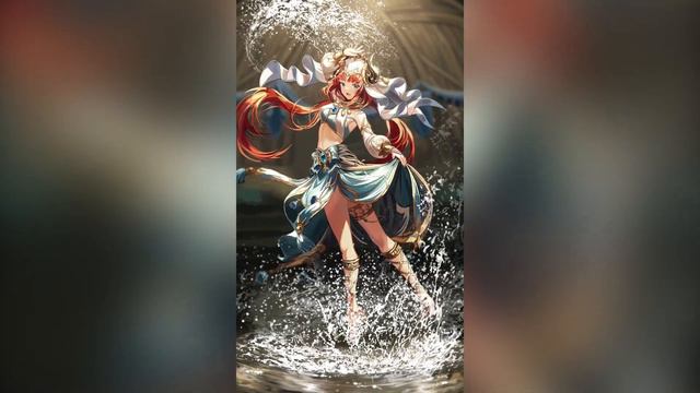 Nilou [Genshin Impact art animation] смотреть онлайн