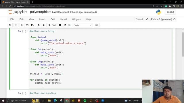 Python #23 | OOPs (Part-7) What is Polymorphism? (in Hindi) | Python learning by Saksham Kumar смотреть онлайн