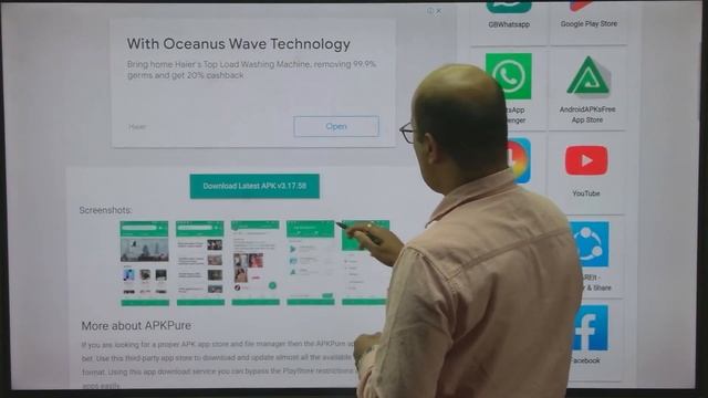 How to download app from interactive flat panel, how to install app in digital board. смотреть онлайн