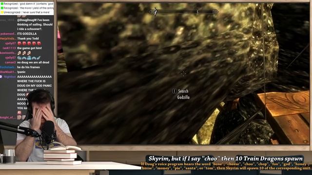 Skyrim, but if I say "train" then Thomas the Tank Engine appears смотреть онлайн