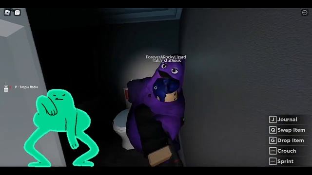 Ghost killed Grimace | Cursed tarot cards in roblox blair смотреть онлайн