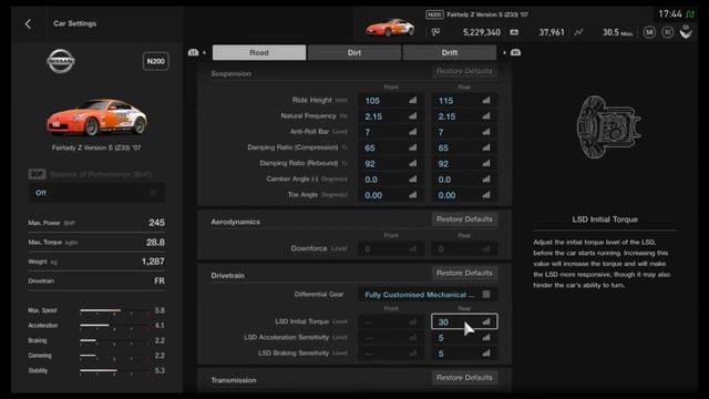 GT SPORT - [N200] Nissan 350Z Circuit Setup!! смотреть онлайн