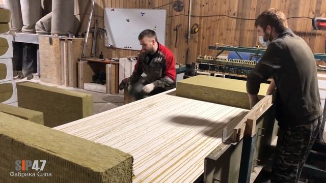 СИП-панели с каменной ватой Rockwool и СМЛ листом смотреть онлайн