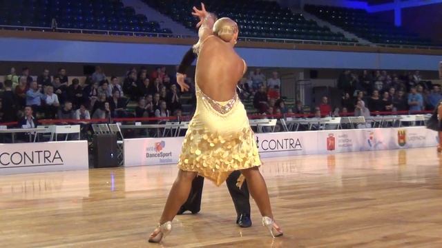 Polish Cup 2016 WDSF Adults LA 1/8F Rumba Viktoria Konstantinova Nikita Golota