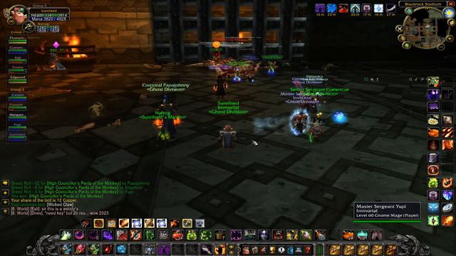 WoW Hardcore - 60 lvl Immortal, BRD Farm смотреть онлайн