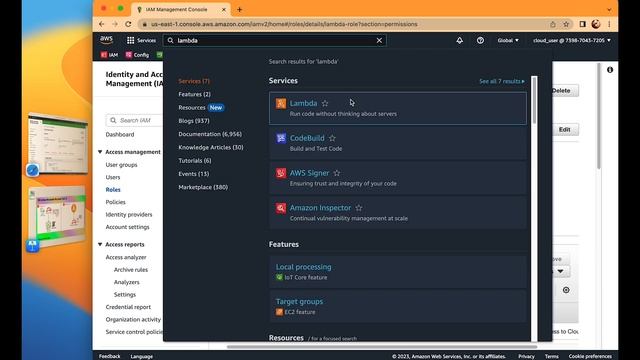 AWS S3 cross account access with Lambda and sts AssumeRole | Fine grained control with Bucket Polic смотреть онлайн