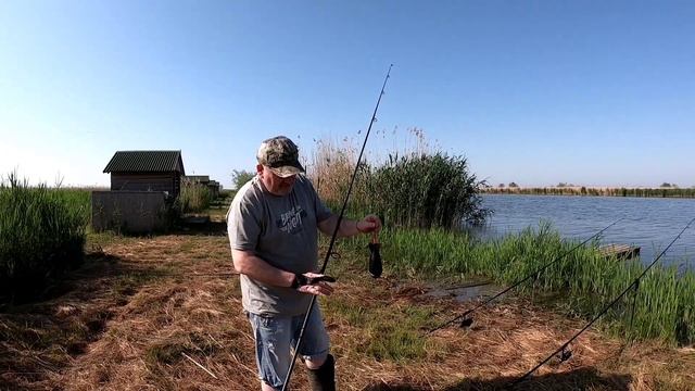 Тест карпового удилища для дальнего заброса 3,9 м ,тест 3,5 LB. смотреть онлайн