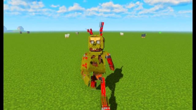 из ЖИТЕЛЯ в СКРАПТРАПА в МАЙНКРАФТ фнаф пять ночей с фредди майнкрафт fnaf minecraft five nights