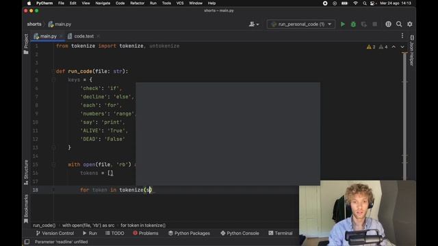 How To Customize Python With Your Own Keywords Tutorial смотреть онлайн