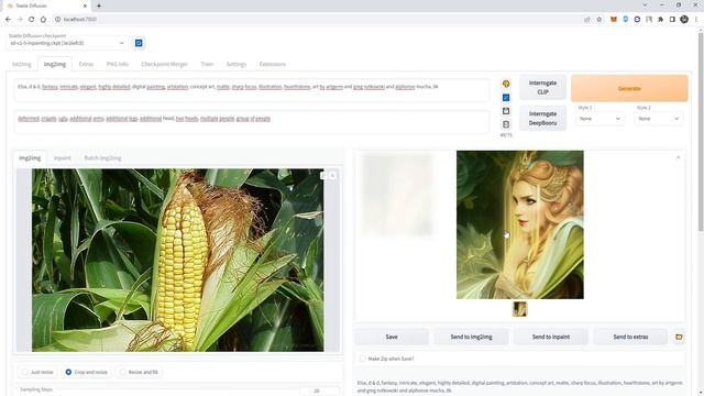 Cómo hacer DEEP FAKE EN 1 MINUTO | ¿Inpaint es MEJOR que PHOTOSHOP? | AUTOMATIC1111 Stable Diffusio смотреть онлайн