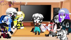 Реакция Ау сансов на Ау Инка | Reaction of Au sans to Ink | 🇷🇺/🇺🇸 | Gacha Club | Gacha Fandom