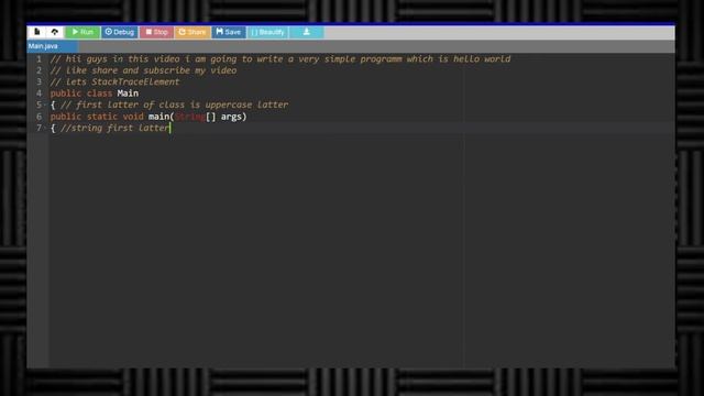 Java Hello World Program How to Write & Run. смотреть онлайн