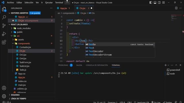 Como crear un Boton (Toggle) que cambie de ON a OFF - React смотреть онлайн