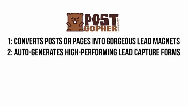 Post Gopher WordPress Plugin Review and Demo - How to Increase Engagement And Get Free Trafficc ! смотреть онлайн
