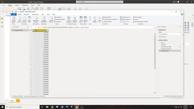 Tutorial Rolling Calendar in Power BI смотреть онлайн